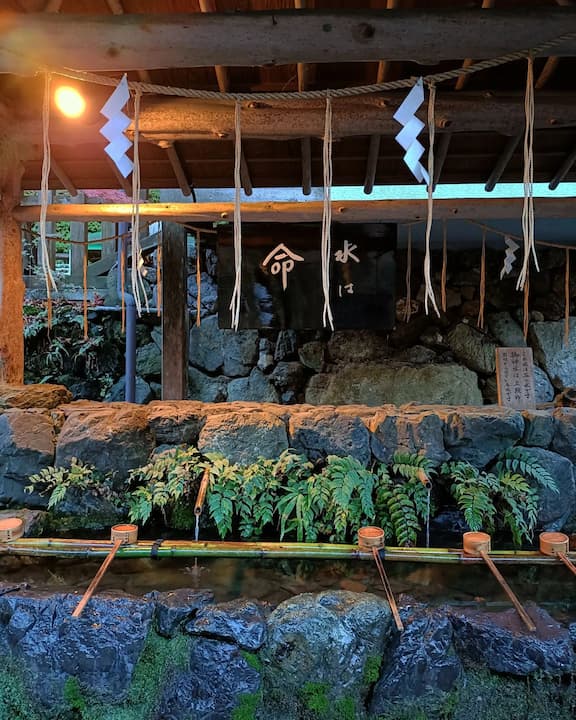 Kifune Shrine enshrines the God of Water, the source of all life