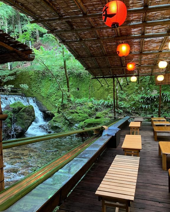 Kifune Shrine, Kawadoko Cuisine